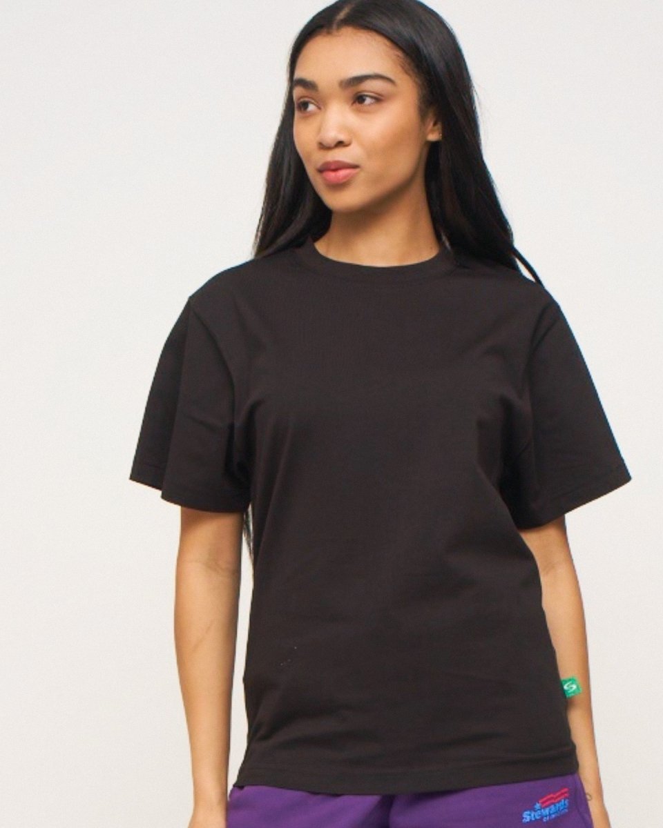 Americana Relaxed Cotton Tee - STEWARDS - 1005-MET-610-XS