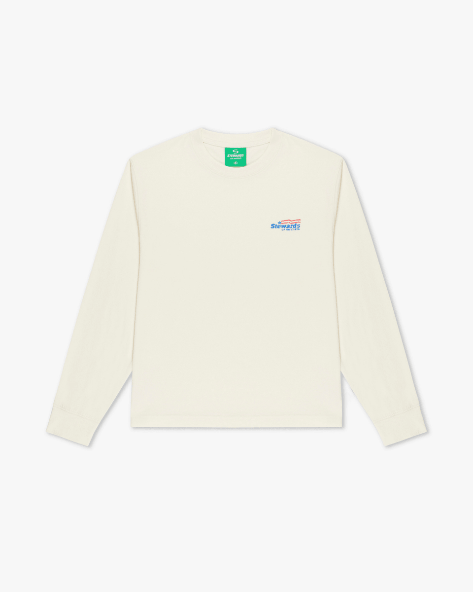 Americana Long Sleeve Tee - STEWARDS - 1007-WWT-608-XS