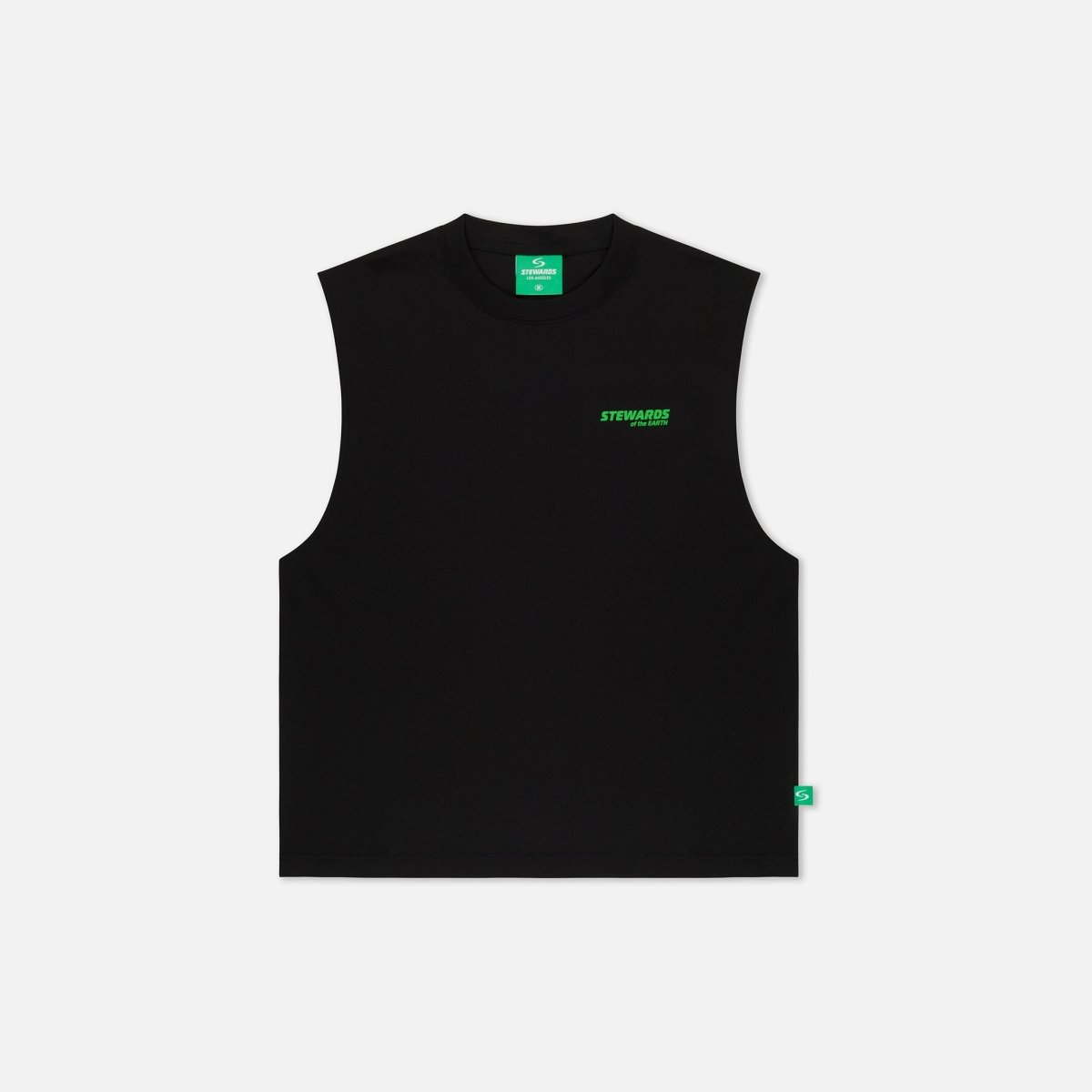 Sleeveless Tee · Sport · Black - STEWARDS - 1008-MET-301-LG