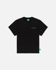 Relaxed Cotton Tee · Orbit · Black - STEWARDS - 1005-MET-304-XS