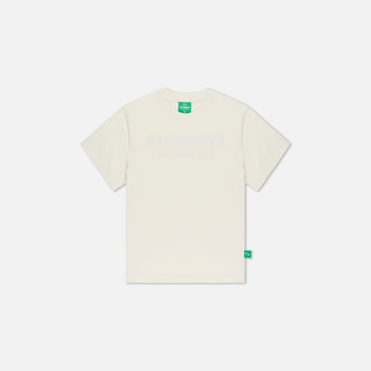 Relaxed Cotton Tee · Stewards LA · Off - White - STEWARDS - 1005-WWT-212-XS
