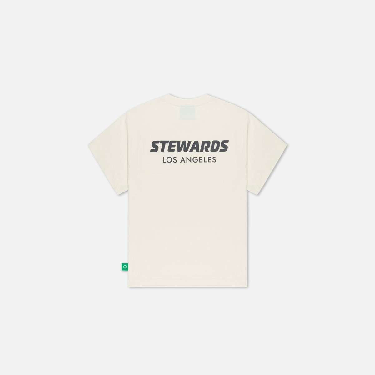 Relaxed Cotton Tee · Stewards LA · Off - White - STEWARDS - 1005-WWT-212-XS