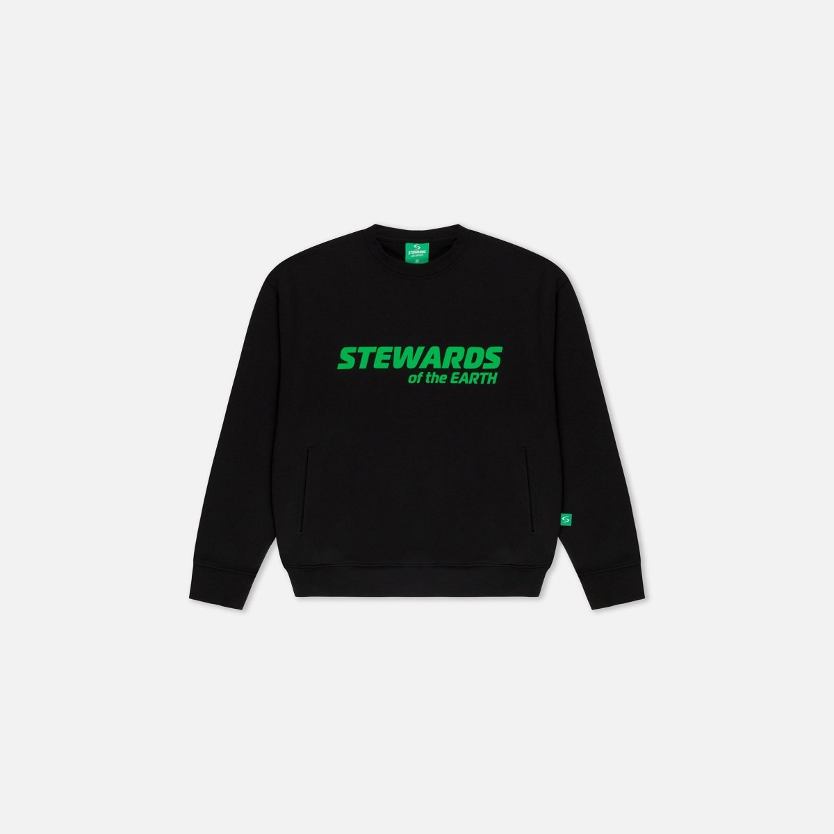 Oversized Sweatshirt · Sport · Black - STEWARDS - 1004-MET-302-LG