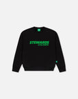 Oversized Sweatshirt · Sport · Black - STEWARDS - 1004-MET-302-LG