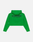 Cropped Hoodie · Stewards LA · Green - STEWARDS - 1009-FGR-212-LG