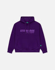 Oversized Hoodie · Sport · Purple - STEWARDS - 1001-ACA-402-LG