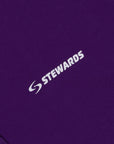 Oversized Hoodie · Orbit · Purple - STEWARDS - 1001-ACA-104-XS