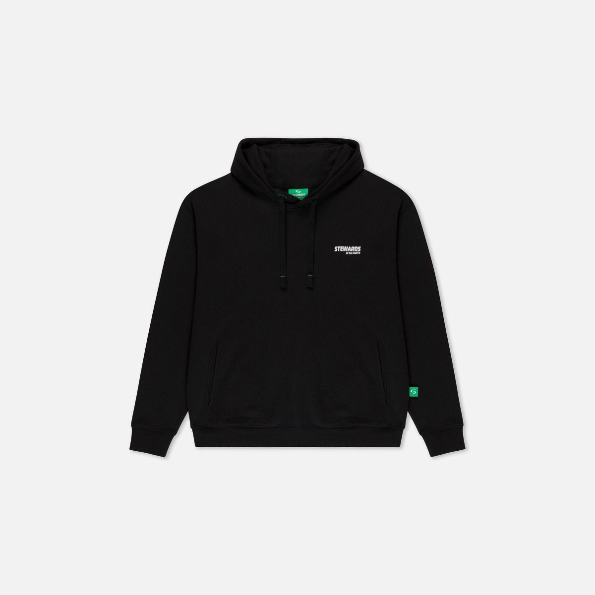 Oversized Hoodie · Sport · Black - STEWARDS - 1001-MET-101-LG