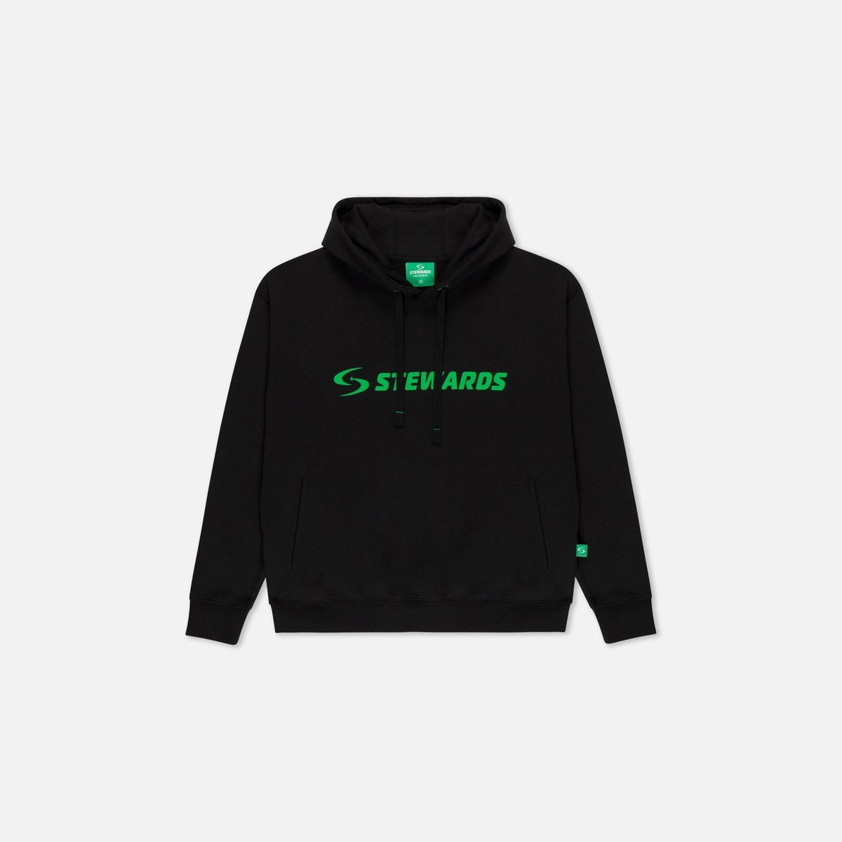 Oversized Hoodie · Orbit · Black - STEWARDS - 1001-MET-306-XS