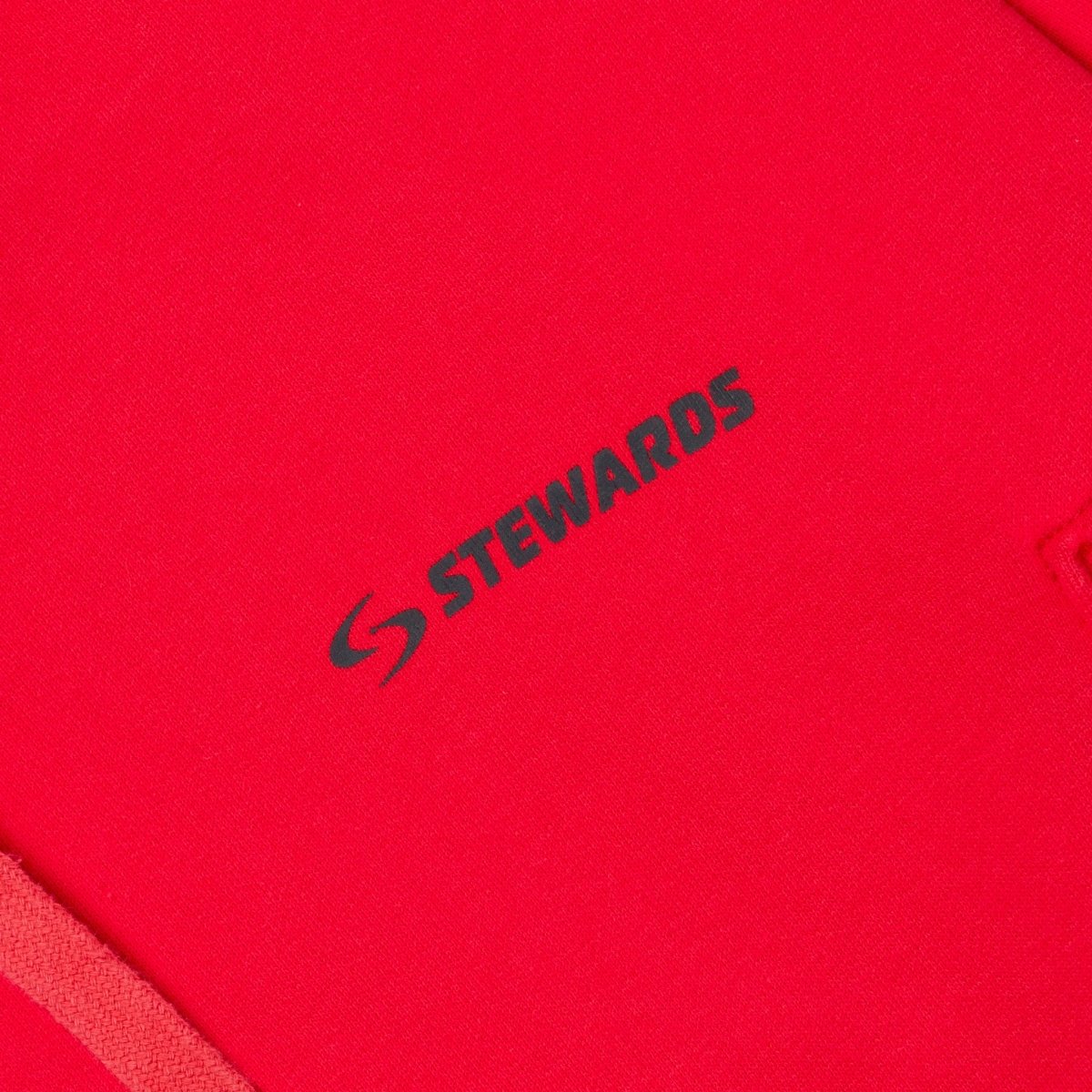 Cropped Zip Hoodie · Orbit · Red - STEWARDS - 1018-PRD-204-XS