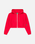 Cropped Zip Hoodie · Sport · Red - STEWARDS - 1018-PRD-102-LG