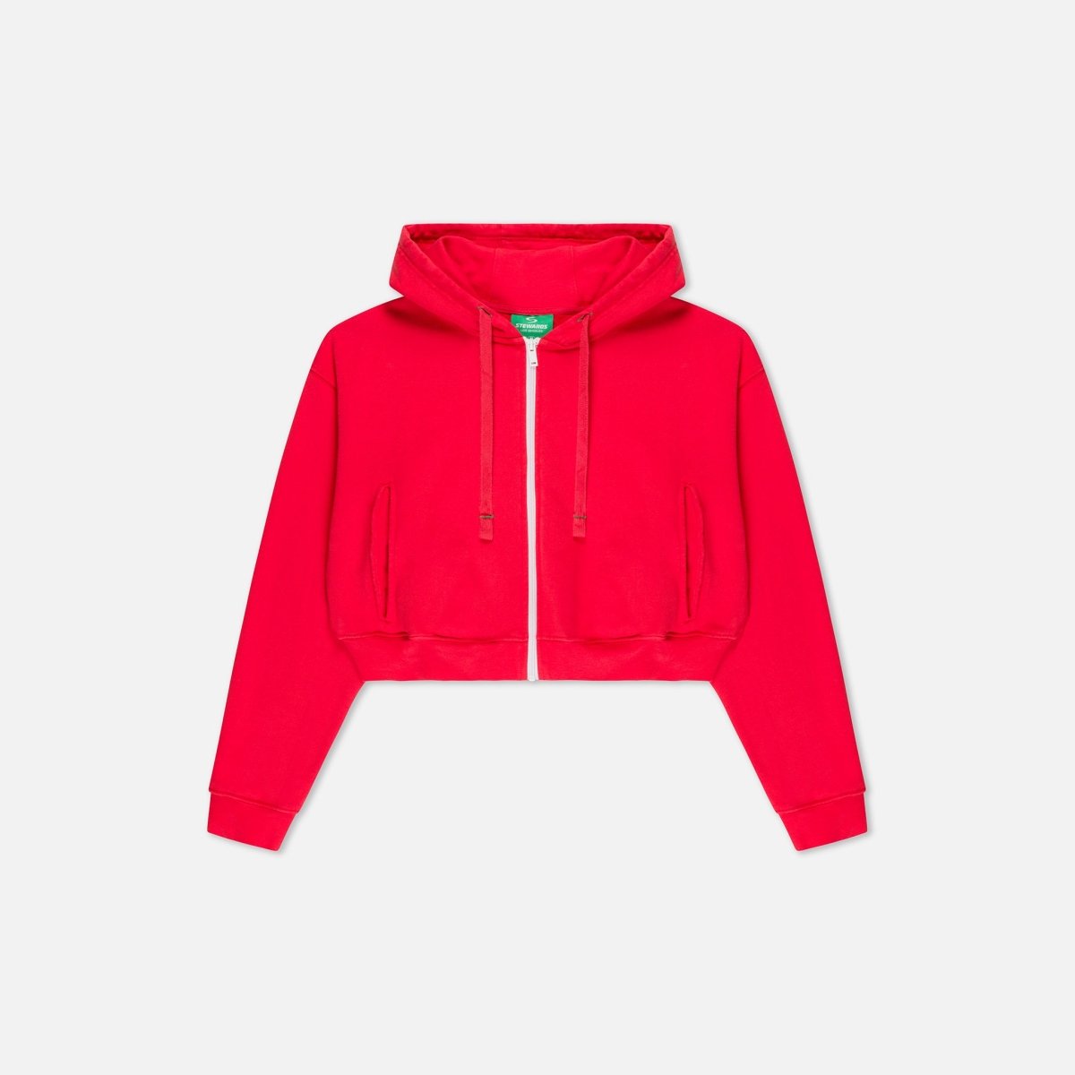 Sport Cropped Zip Hoodie - STEWARDS - 1018-PRD-102-XS