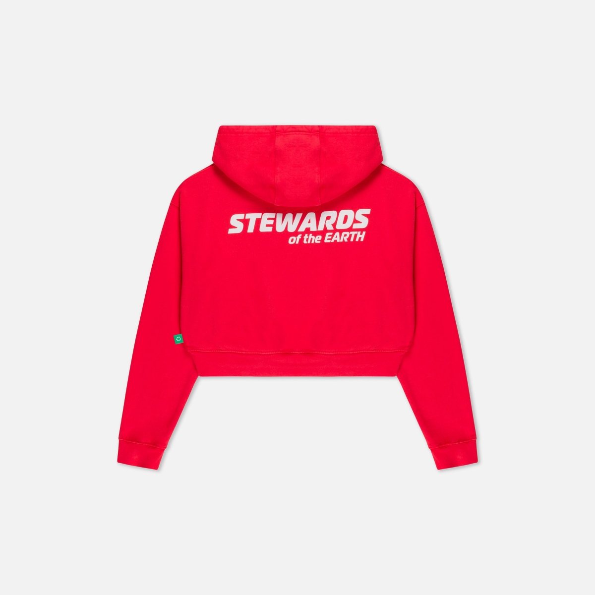 Cropped Zip Hoodie · Sport · Red - STEWARDS - 1018-PRD-102-LG