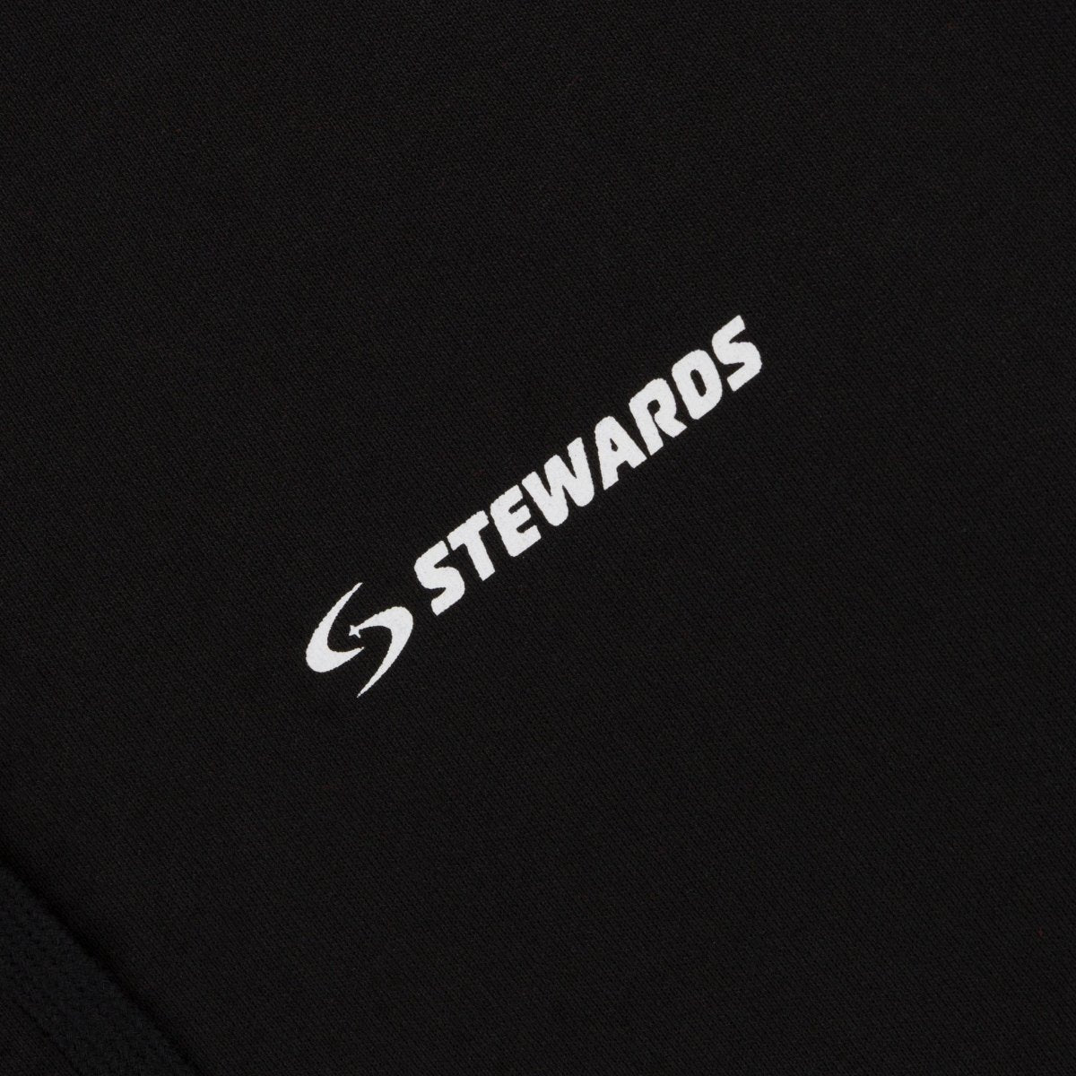 Oversized Zip Hoodie · Orbit · Black - STEWARDS - 1003-MET-104-XS
