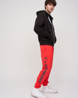 Relaxed Jogger · Orbit · Red - STEWARDS - 1030-PRD-207-XS