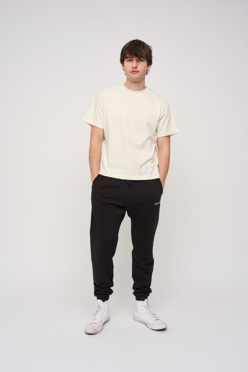 Relaxed Cotton Tee · Stewards LA · Off - White - STEWARDS - 1005-WWT-212-XS