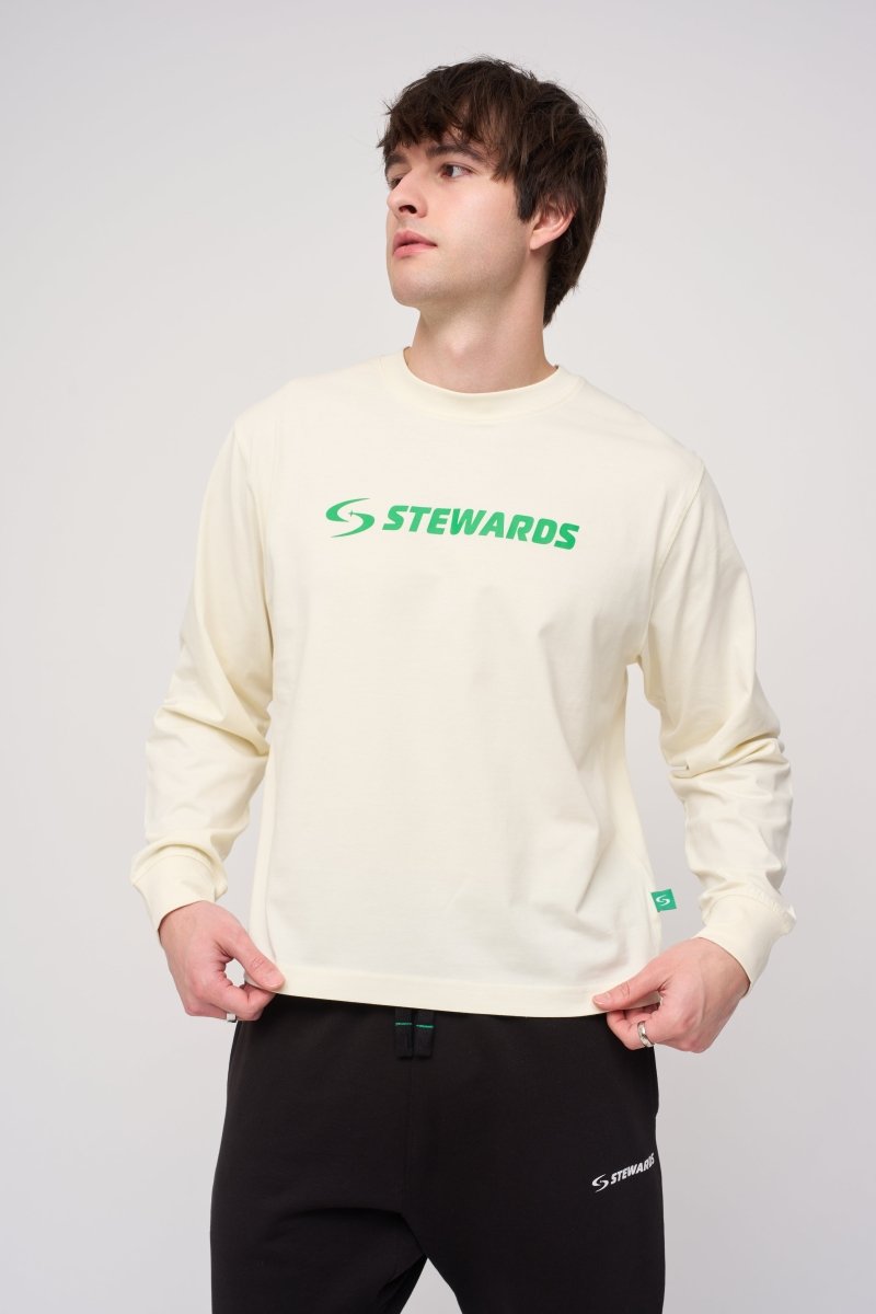Long Sleeve Tee · Orbit · Off - White - STEWARDS - 1007-WWT-305-XS