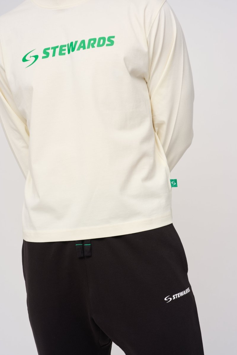 Long Sleeve Tee · Orbit · Off - White - STEWARDS - 1007-WWT-305-XS
