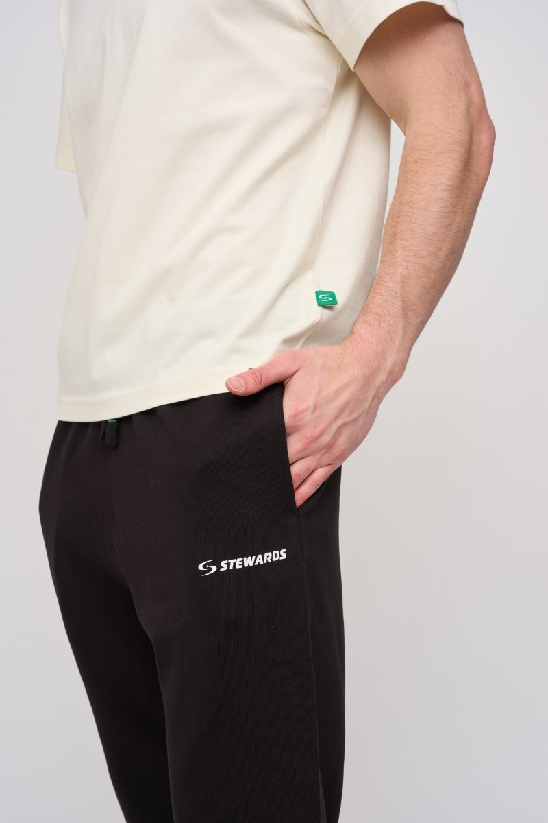 Relaxed Jogger · Orbit · Black - STEWARDS - 1030-MET-104-XS