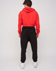 Cropped Zip Hoodie · Orbit · Red - STEWARDS - 1018-PRD-204-XS