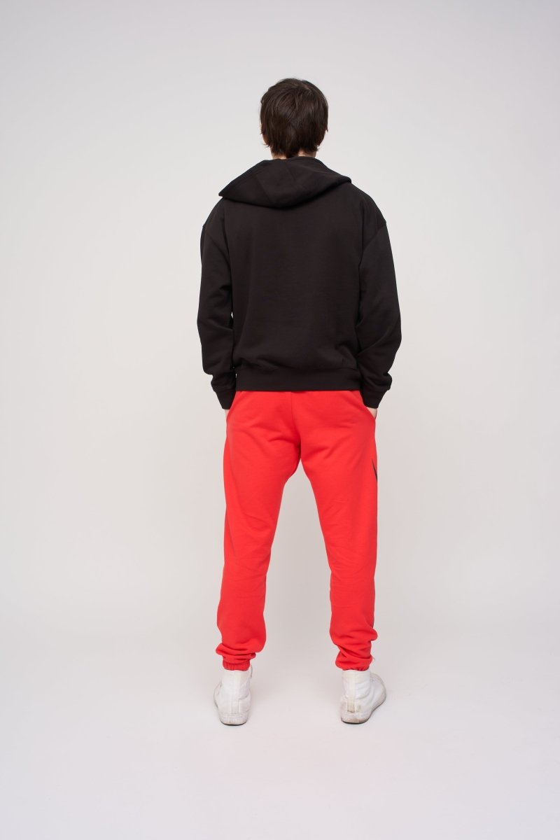 Relaxed Jogger · Orbit · Red - STEWARDS - 1030-PRD-207-XS