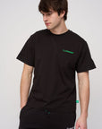 Relaxed Cotton Tee · Orbit · Black - STEWARDS - 1005-MET-304-XS