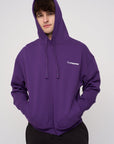 Oversized Hoodie · Orbit · Purple - STEWARDS - 1001-ACA-104-XS
