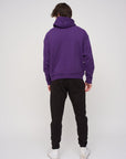 Oversized Hoodie · Orbit · Purple - STEWARDS - 1001-ACA-104-XS