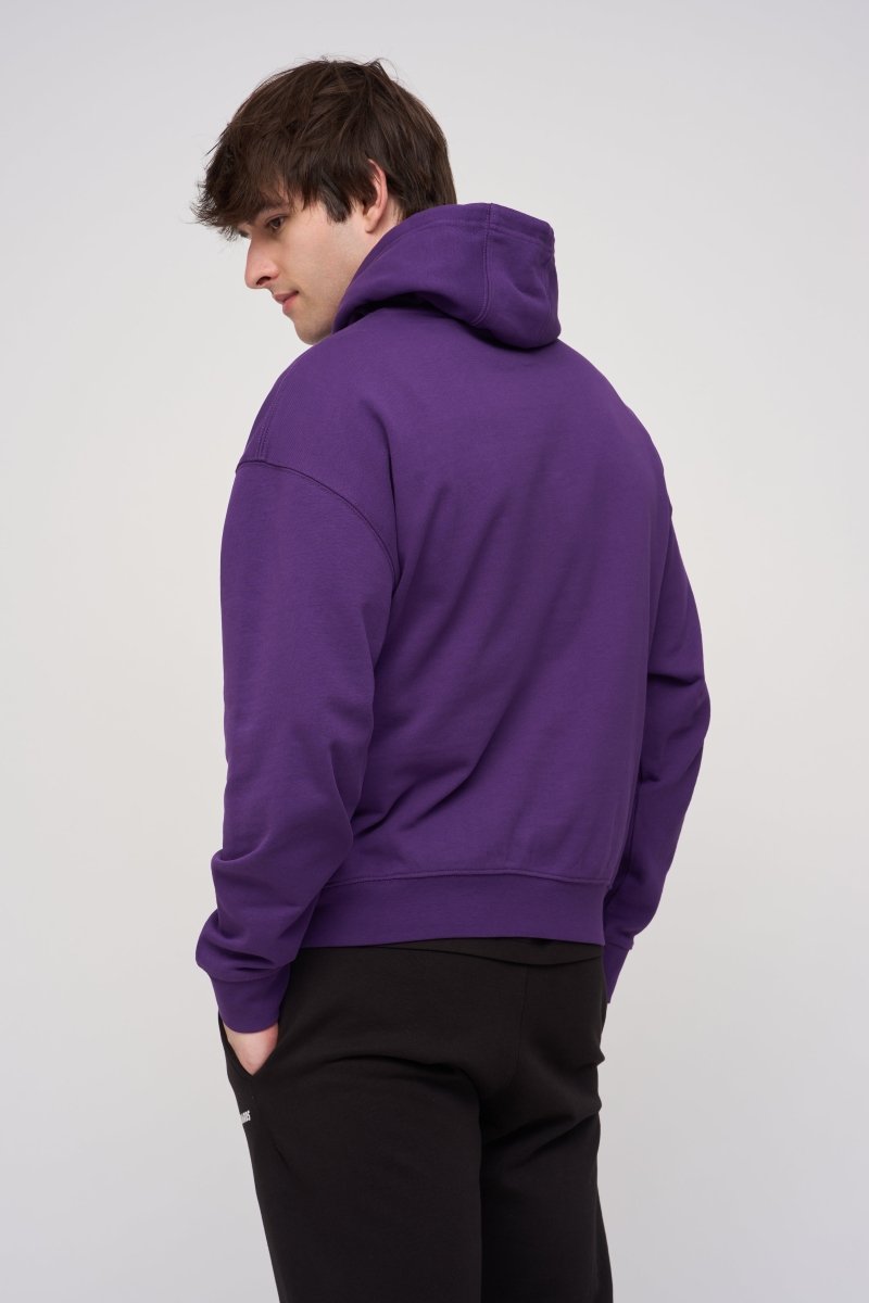 Oversized Hoodie · Orbit · Purple - STEWARDS - 1001-ACA-104-XS