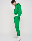 Cropped Hoodie · Orbit · Green - STEWARDS - 1009-FGR-304-XS