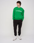 Oversized Sweatshirt · Orbit · Green - STEWARDS - 1004-FGR-106-XS