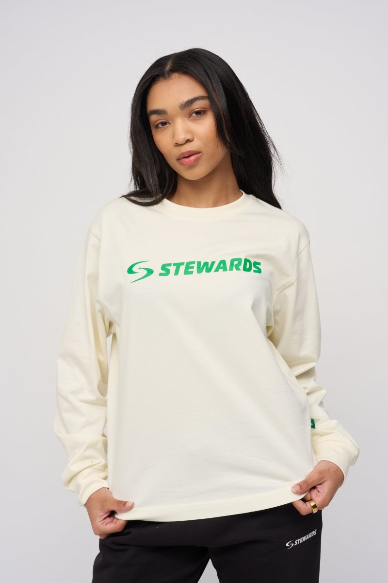 Long Sleeve Tee · Orbit · Off - White - STEWARDS - 1007-WWT-305-XS