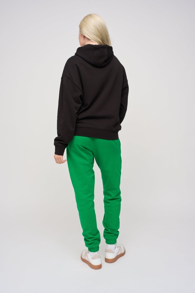 Oversized Hoodie · Orbit · Black - STEWARDS - 1001-MET-306-XS