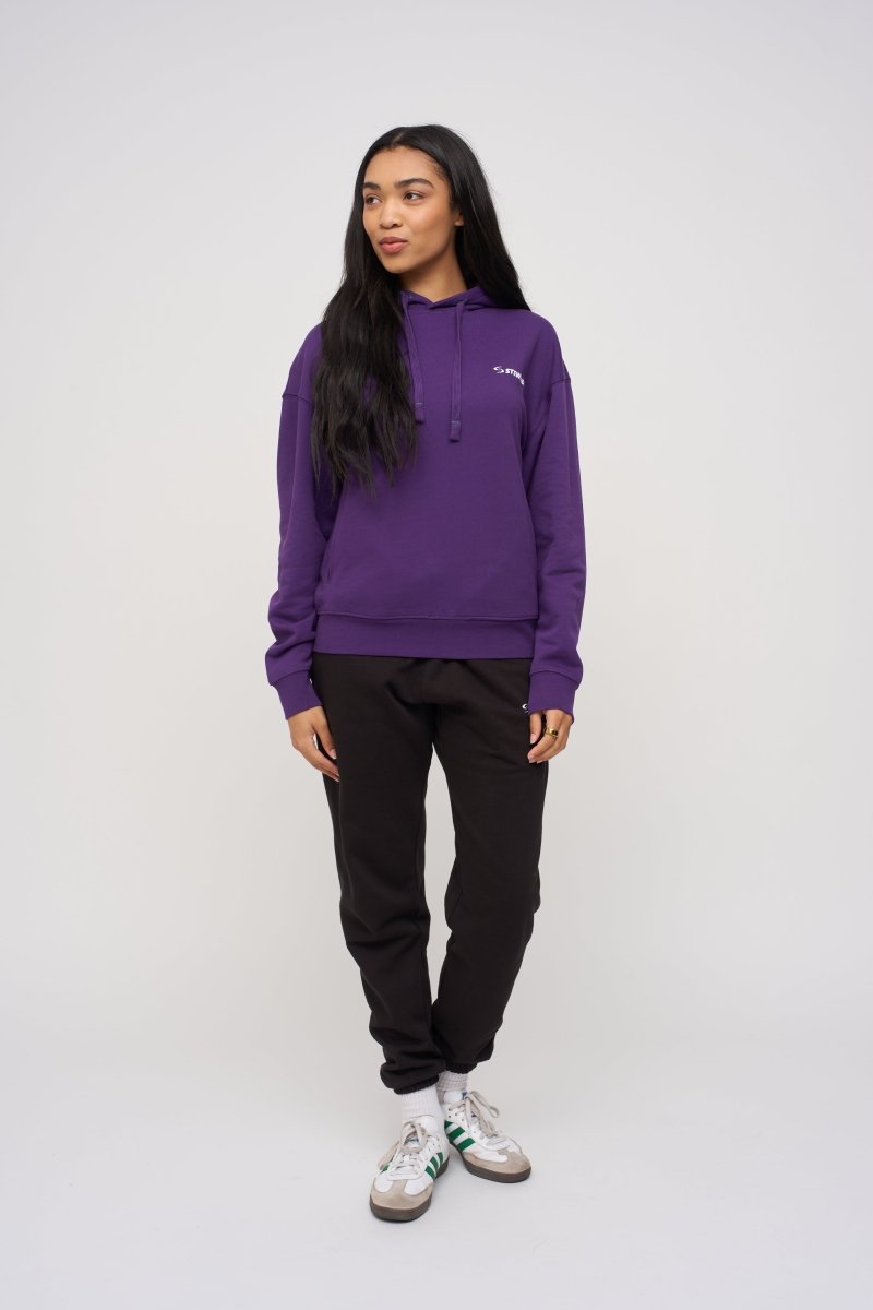 Oversized Hoodie · Orbit · Purple - STEWARDS - 1001-ACA-104-XS