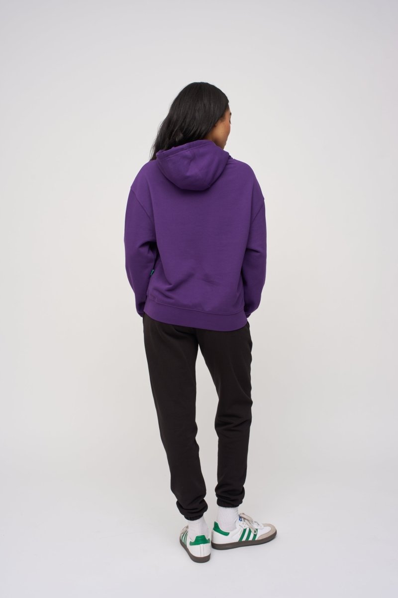 Oversized Hoodie · Orbit · Purple - STEWARDS - 1001-ACA-104-XS