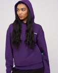 Oversized Hoodie · Orbit · Purple - STEWARDS - 1001-ACA-104-XS